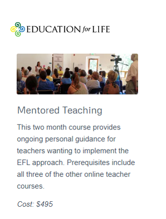 Education for life Teacher Training Course - Global Career Counsellor Certification