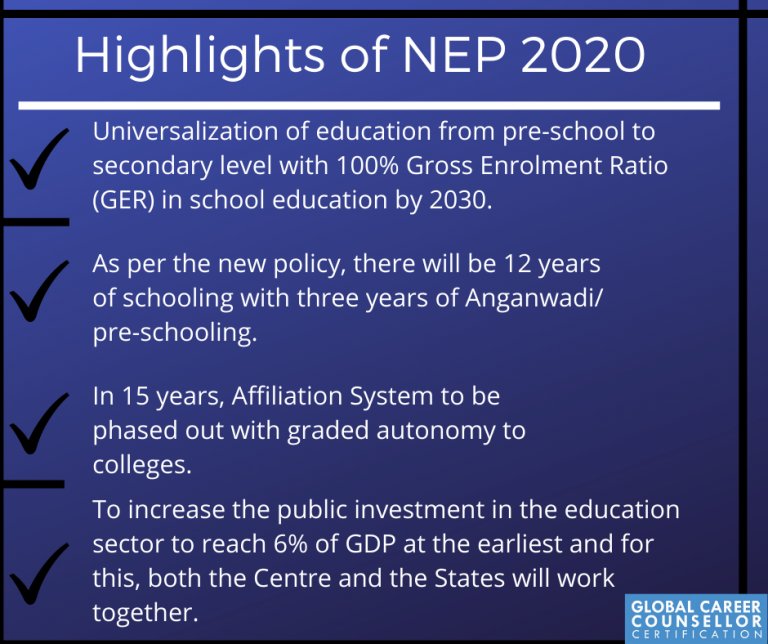 objectives of new education policy 2021